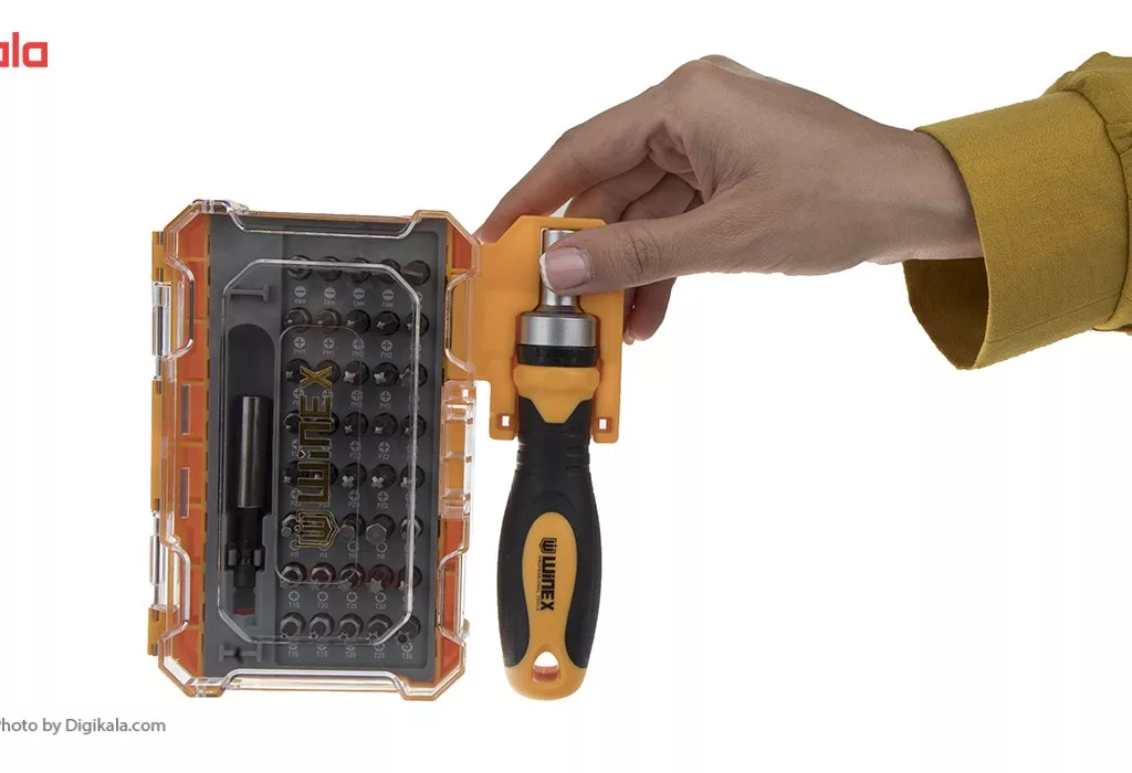 مجموعه 42 عددی پیچ گوشتی و سری پیچ گوشتی وینکس مدل EH2517