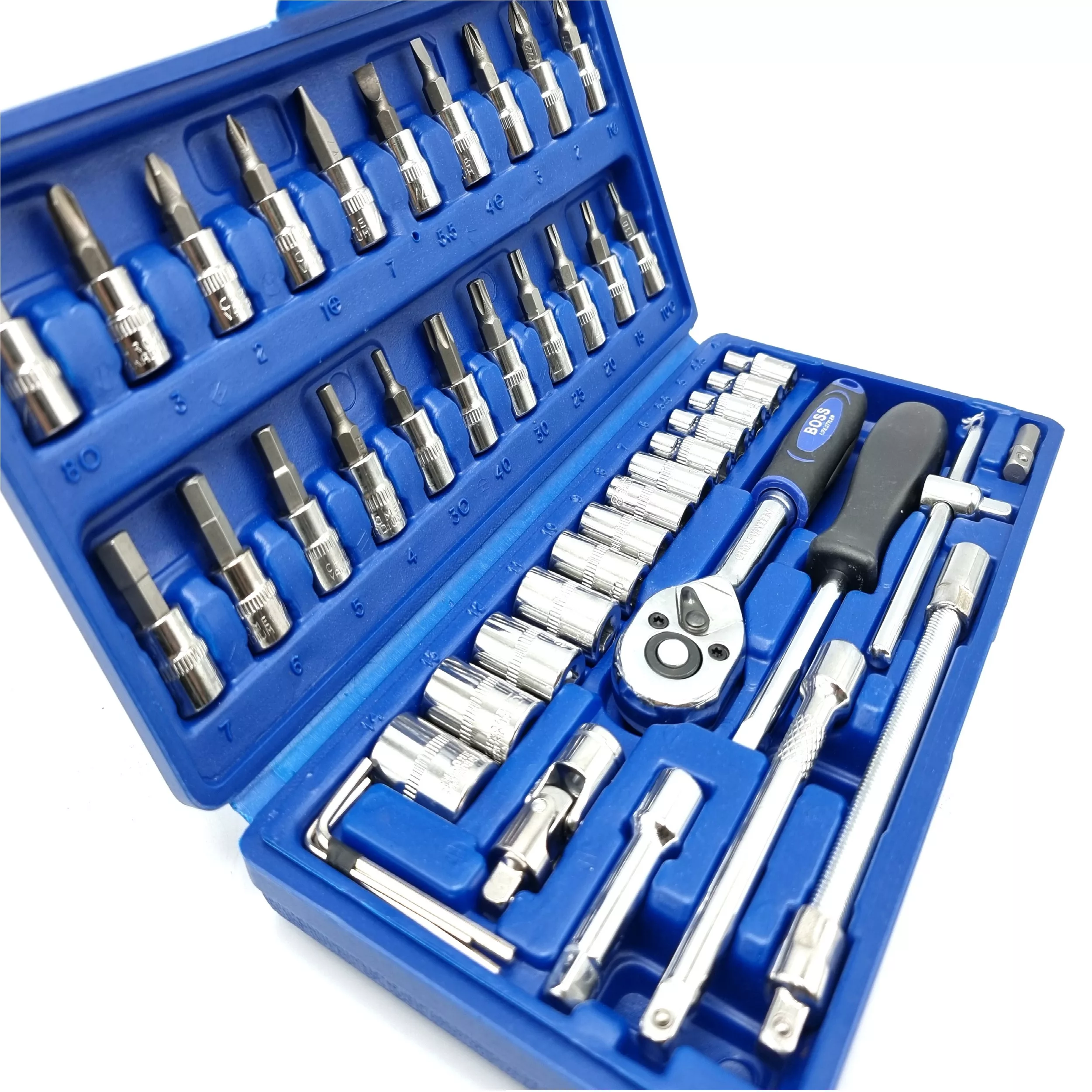 مجموعه 46 عددی آچار بکس باس مدل LIFE_STYLE