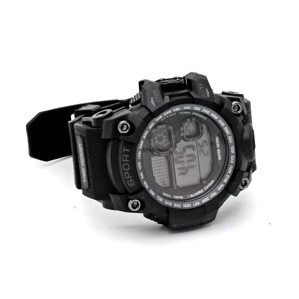 ساعت مچی دیجیتال مردانه مدل تک زمانه02
