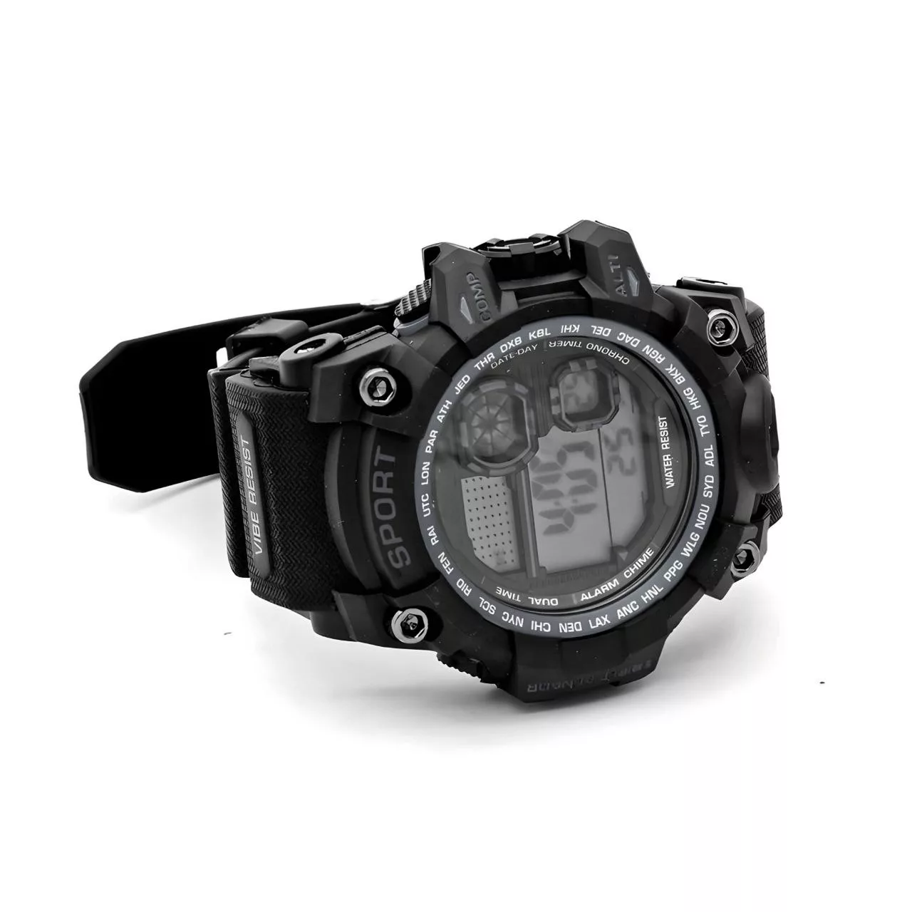 ساعت مچی دیجیتال مردانه مدل تک زمانه02