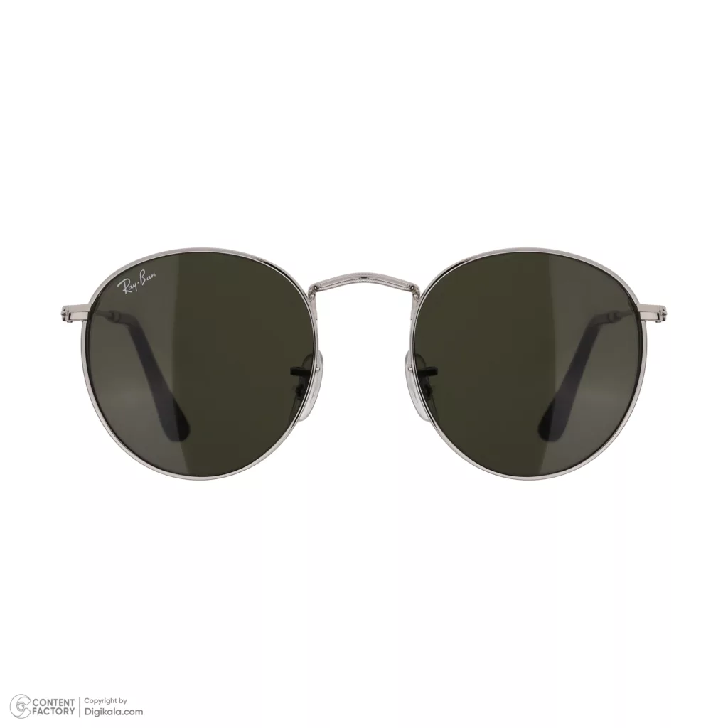 عینک آفتابی گرد غیر پلاریزه ری بن مدل 3447-003