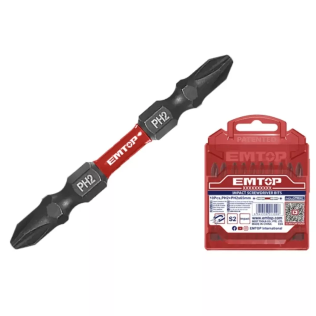 سری پیچ گوشتی دو سر چهار سو ایمتاپ مدل ESBTMPH233