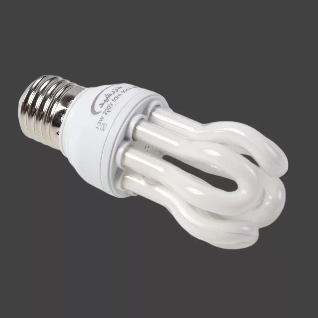 لامپ کم مصرف 13 وات خزرشید مدل لوتوس پایه E27