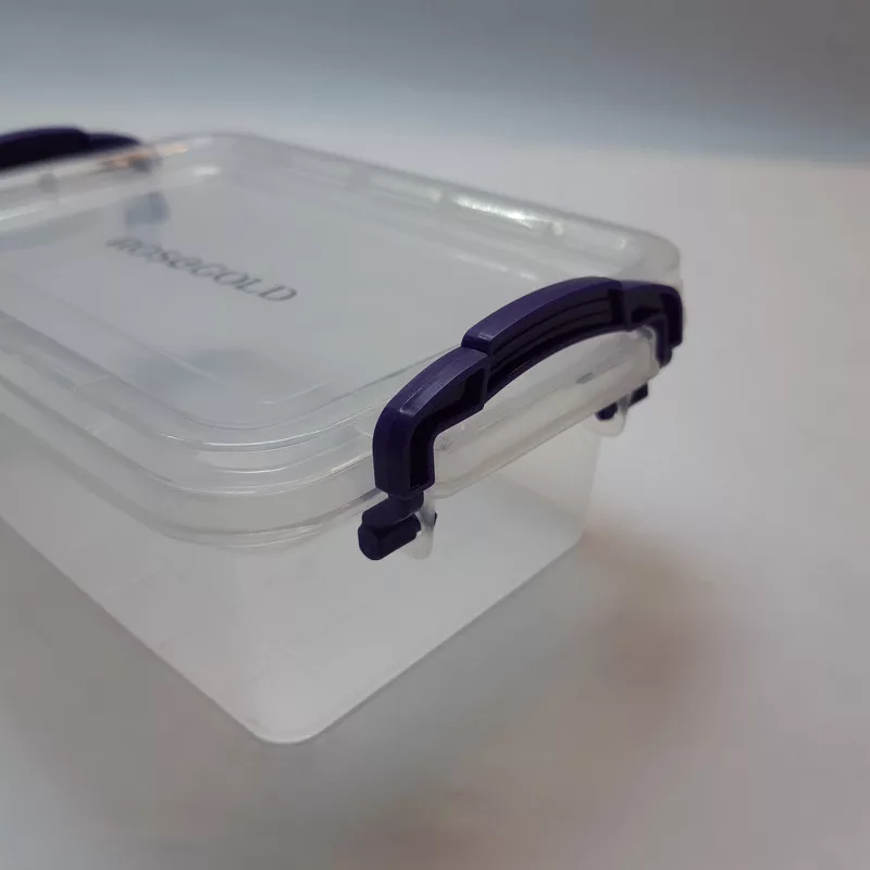 ظرف نگهدارنده رزگلد مدل فریزری قفلی 3 بسته 3 عددی