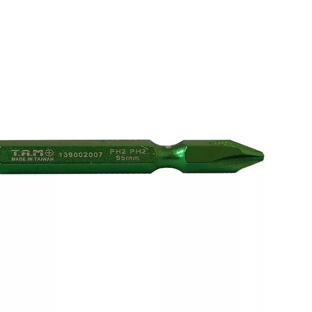 سری پیچ گوشتی دو سر چهار سو تام مدل AT - 65 مجموعه ده عددی