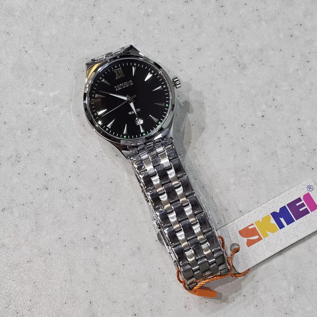 ساعت مچی عقربه‌ای مردانه کوارتز اسکمی مدل 9071 کد 08