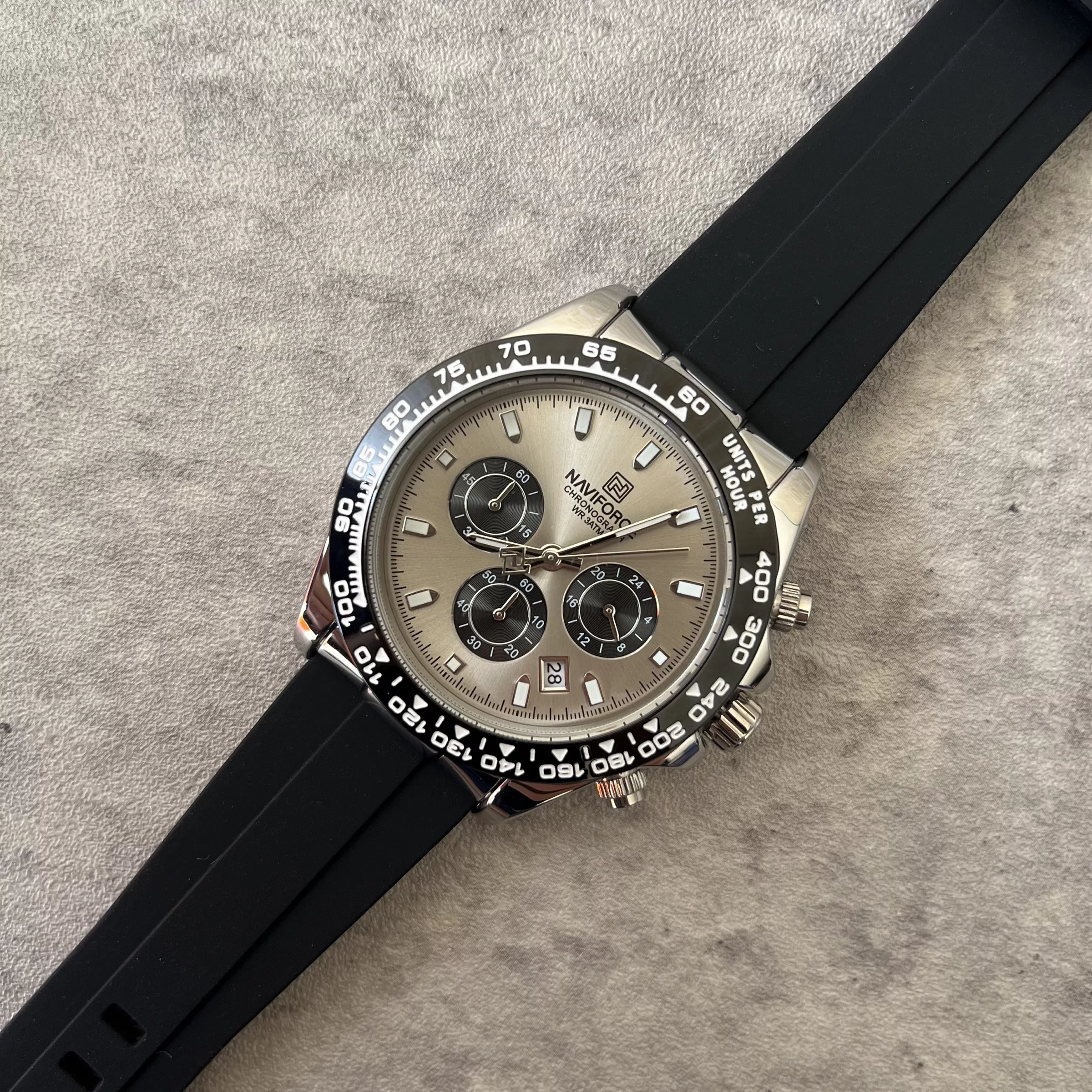 ساعت مچی عقربه‌ای مردانه نیوی فورس مدل NF8054 SGYB