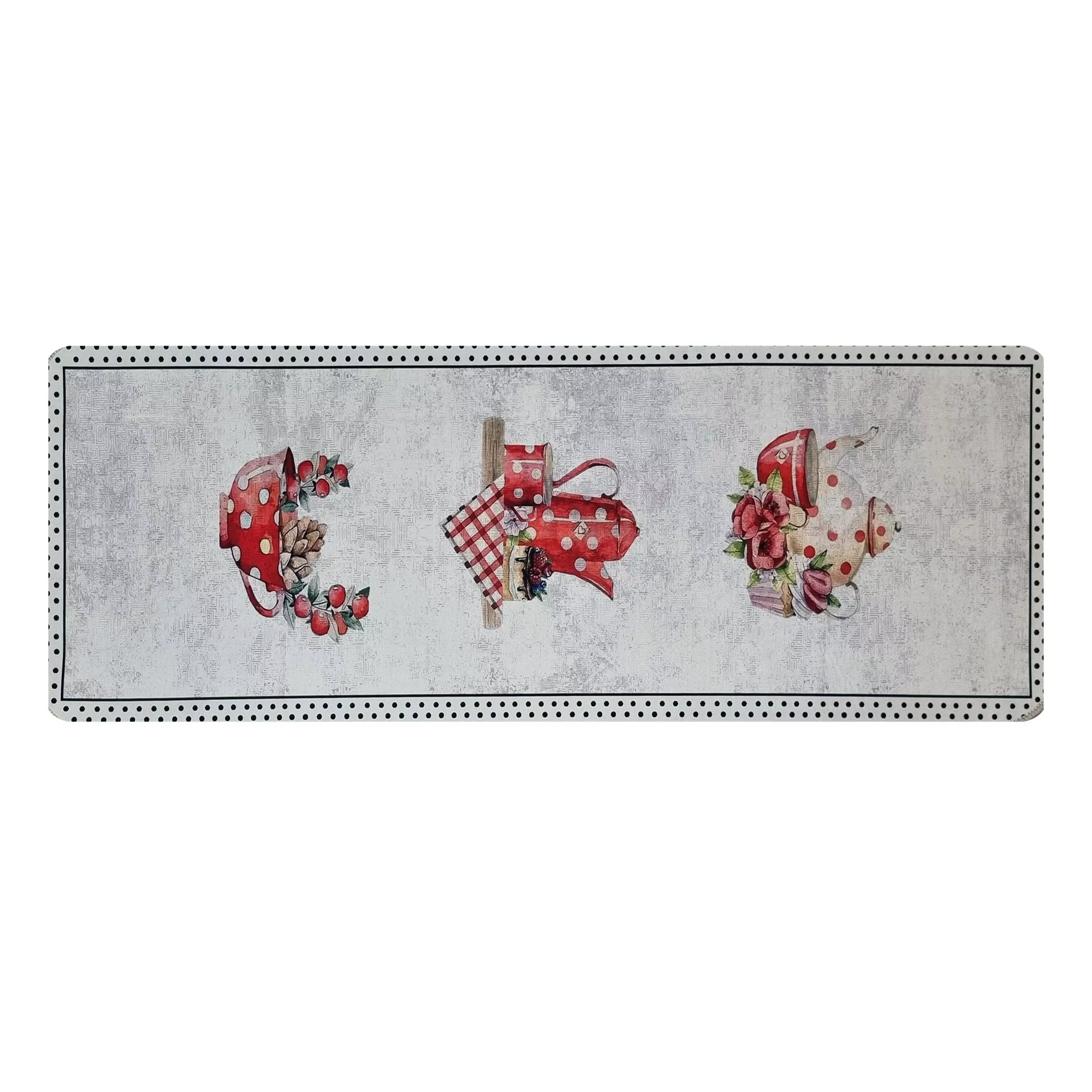 پادری مدل فرشینه آشپزخانه فانتزی کد K-43 سایز 50*150 سانتی متر مناسب برای فضای داخلی