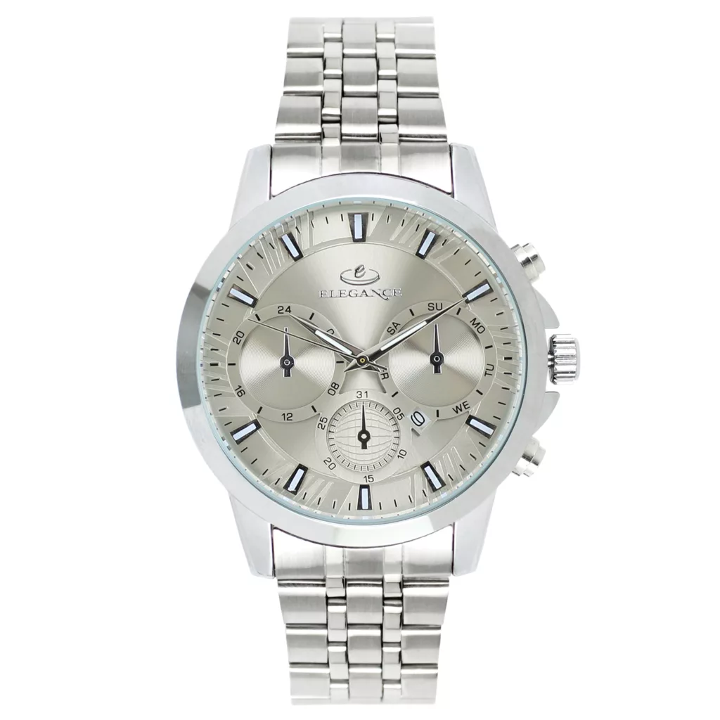 ساعت مچی عقربه‌ای کوارتز مردانه الگانس مدل EMSNJ7430