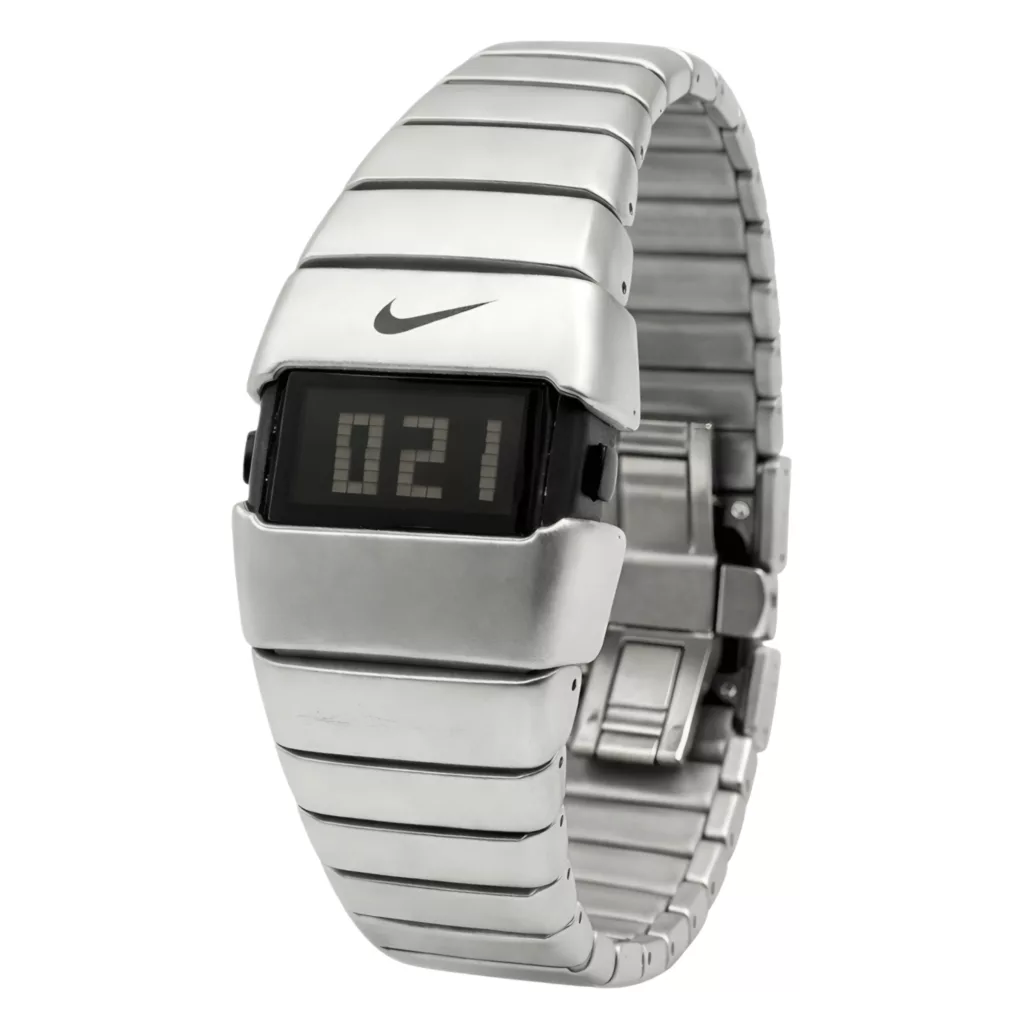 ساعت مچی دیجیتال مردانه مدل تک زمانه بند کربنی سبک قفل مخفی کد ۱