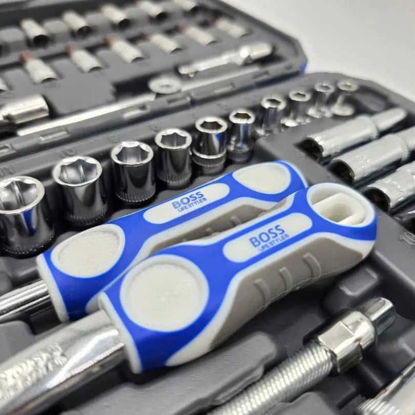 آچار بکس باس مدل BS-cs مجموعه 53 عددی