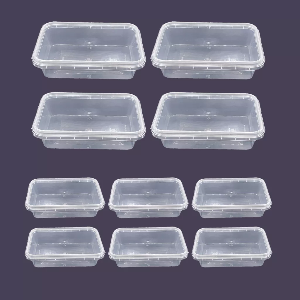 ظرف نگهدارنده مدل فریزری کد 400cc-700cc بسته 10 عددی