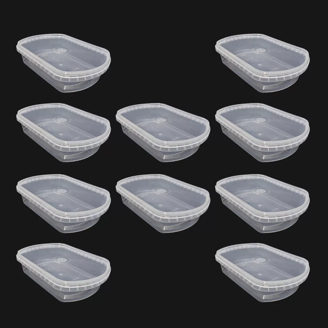 ظرف نگهدارنده مدل فریزری کد 1600cc مجموعه 10 عددی