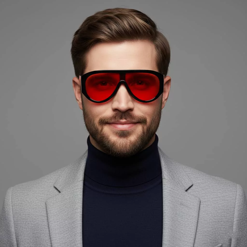 عینک شب خلبانی (Aviator) مدل FH 86086