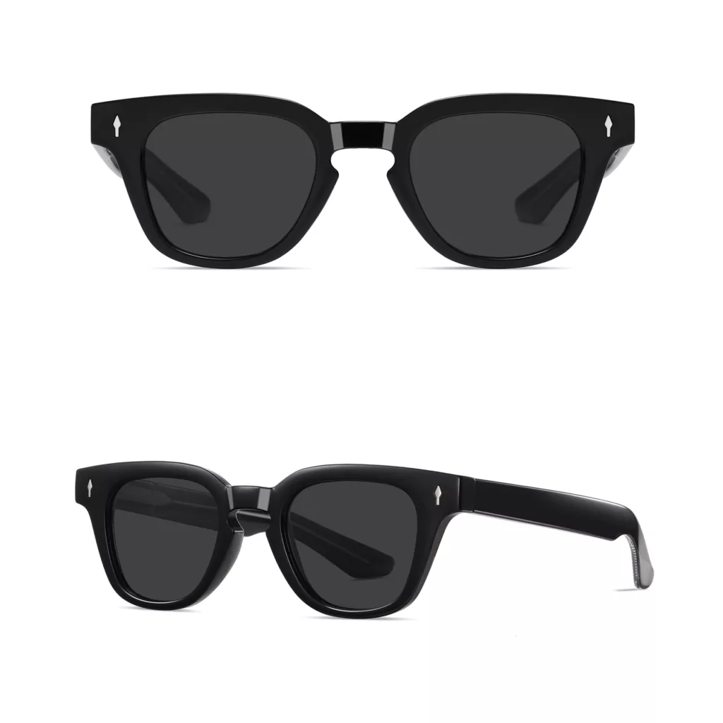 عینک آفتابی مستطیلی  آلبرت وگ مدل S31110C1 Acetate Avantgarde Visionary