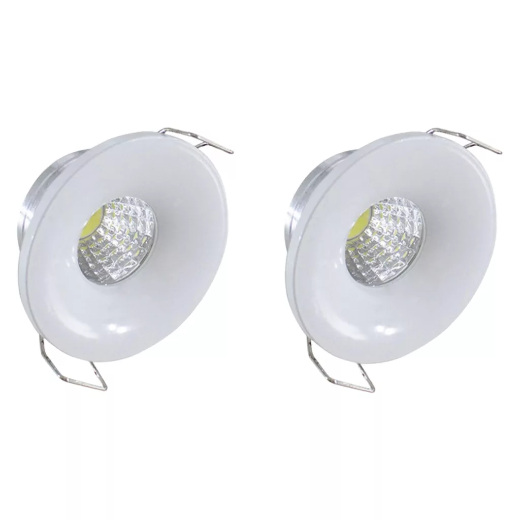 لامپ هالوژن ال ای دی 3 وات مدل c2019 بسته 2 عددی