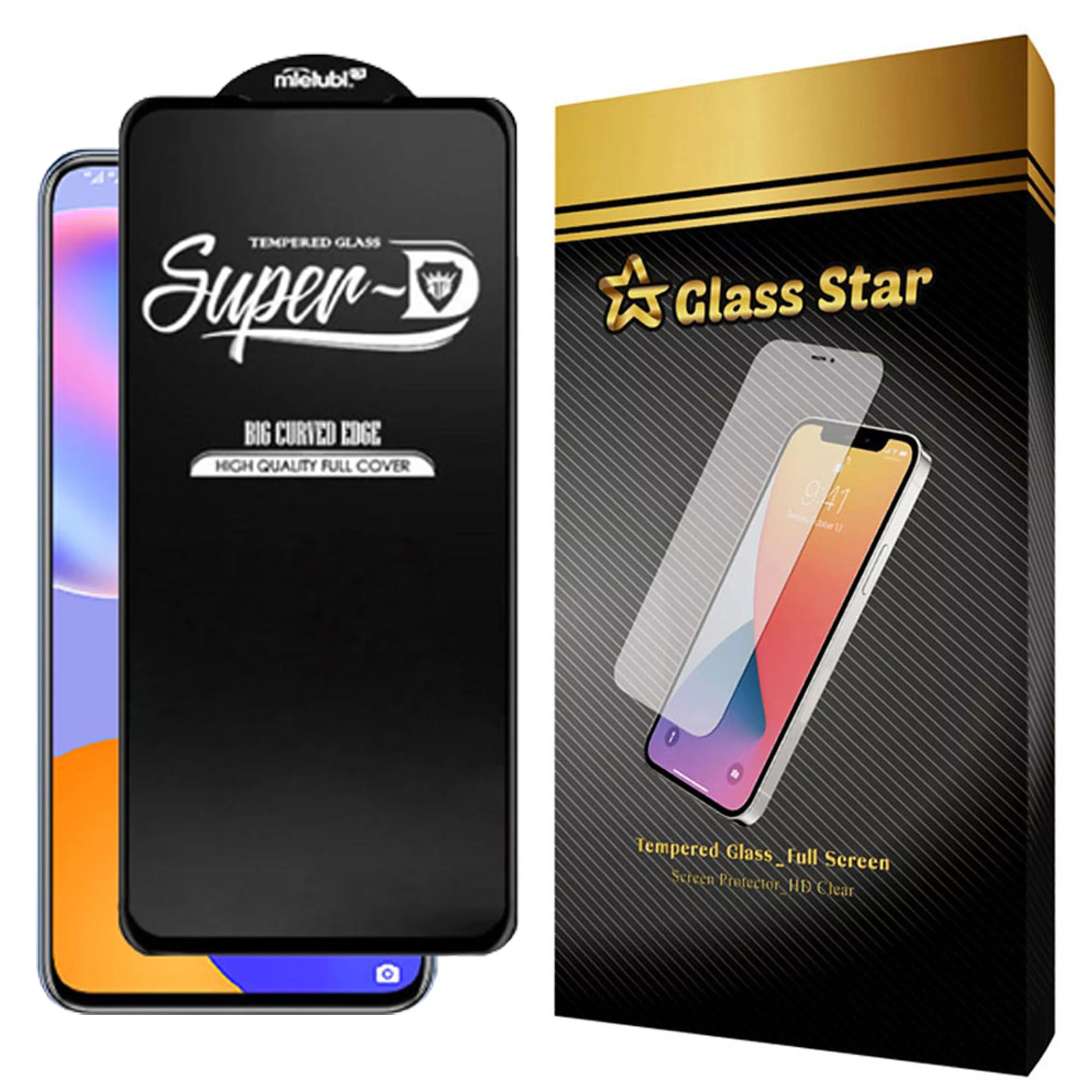 محافظ صفحه نمایش گلس استار مدل SUPERD مناسب برای گوشی موبایل هوآوی Y9a