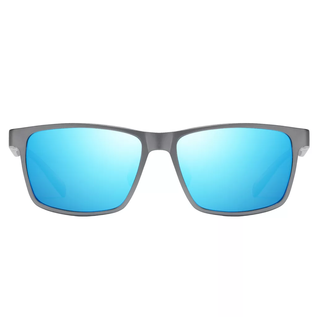 عینک آفتابی مستطیلی مدل LM3304 C09-P06-J09 Polarized Matte Gun