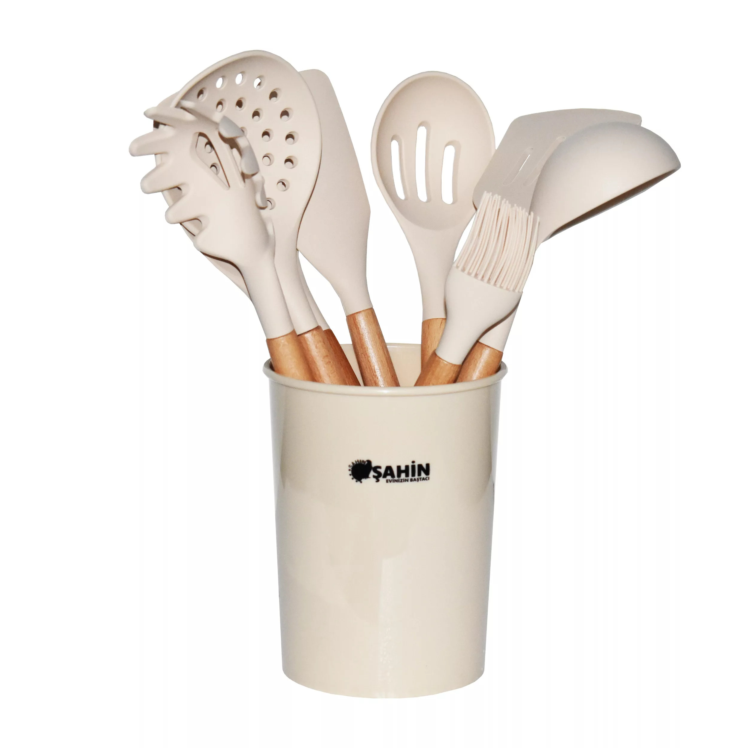 سرویس کفگیر و ملاقه 10 پارچه شاهین مدل SHN 1032