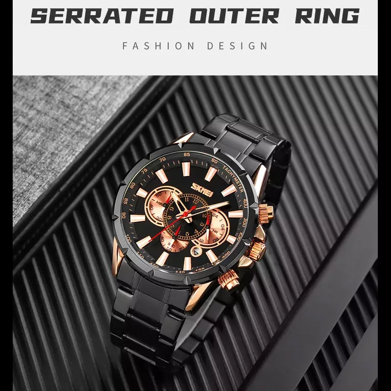 ساعت مچی عقربه‌ای مردانه  کوارتز اسکمی مدل 9241 RGBK