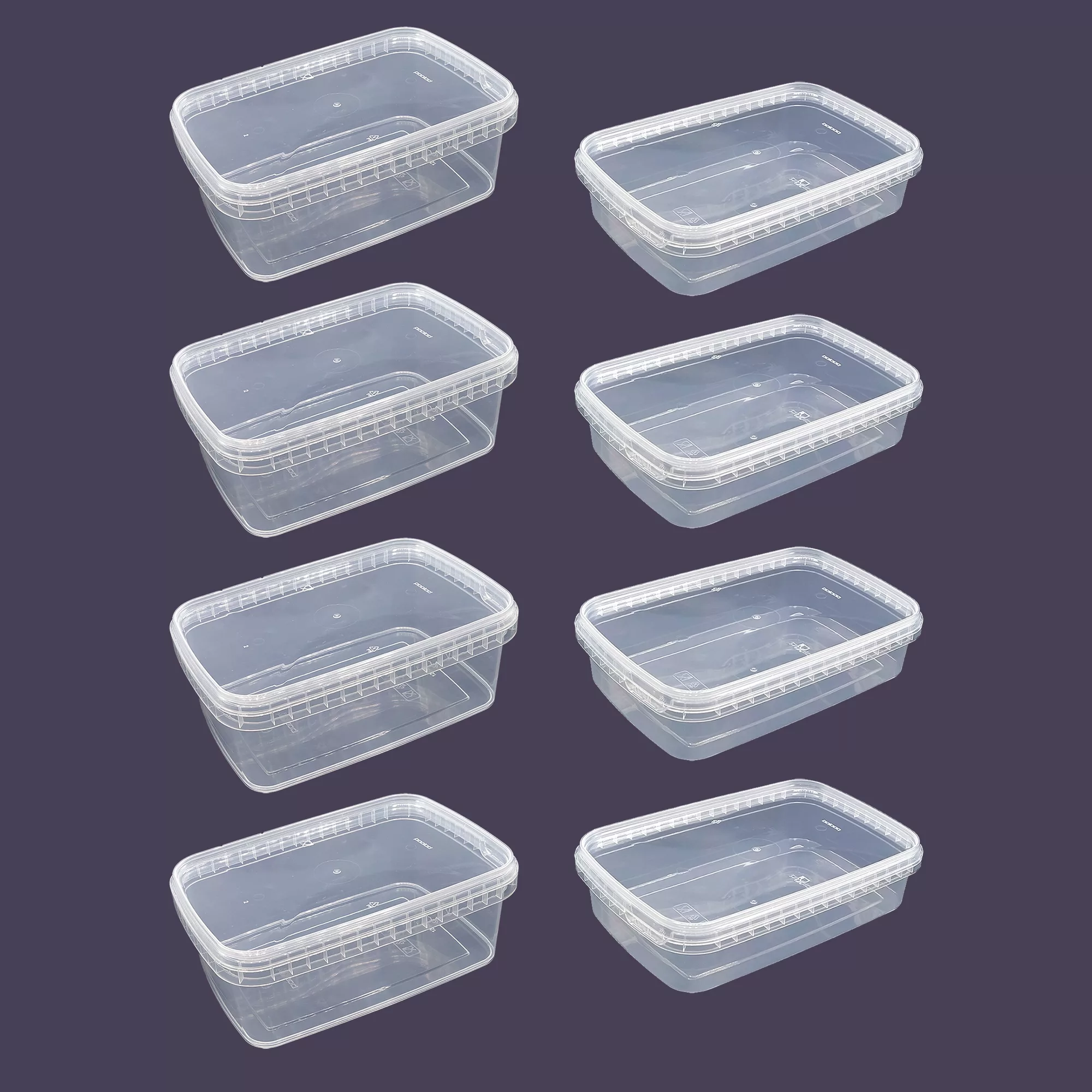 ظرف نگهدارنده مدل فریزری کد 700cc-1200cc بسته 8 عددی