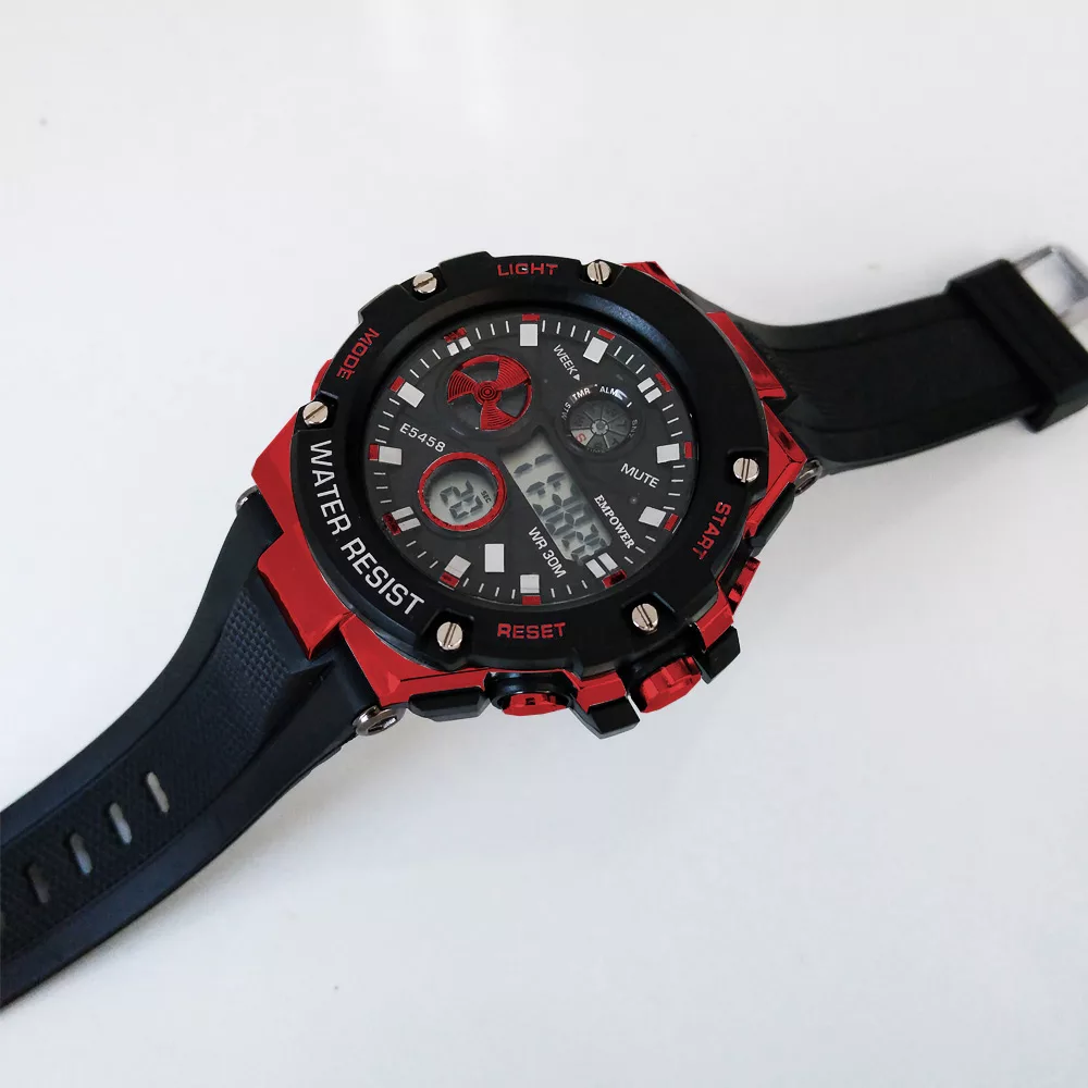 ساعت مچی دیجیتال مردانه امپاور مدل اسپرت ورزشی ضدآب کد 658