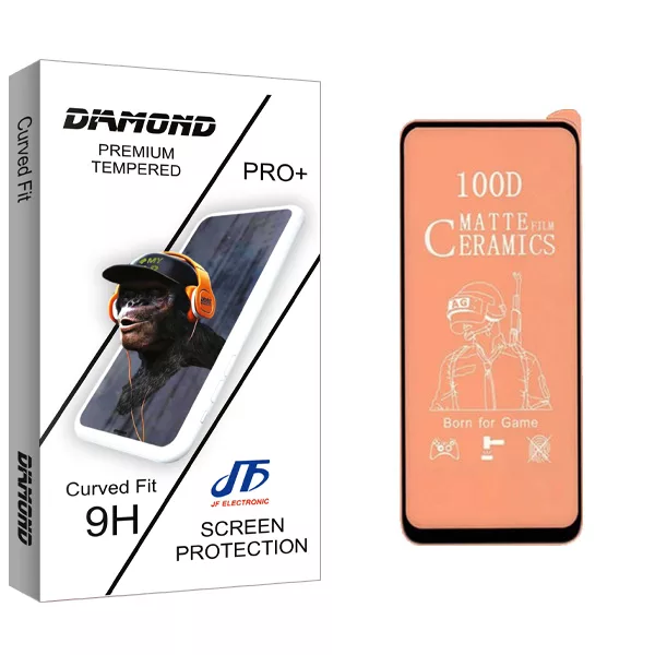 محافظ صفحه نمایش سرامیکی جی اف مدل Diamond glass مناسب برای گوشی موبایل سامسونگ Galaxy A52