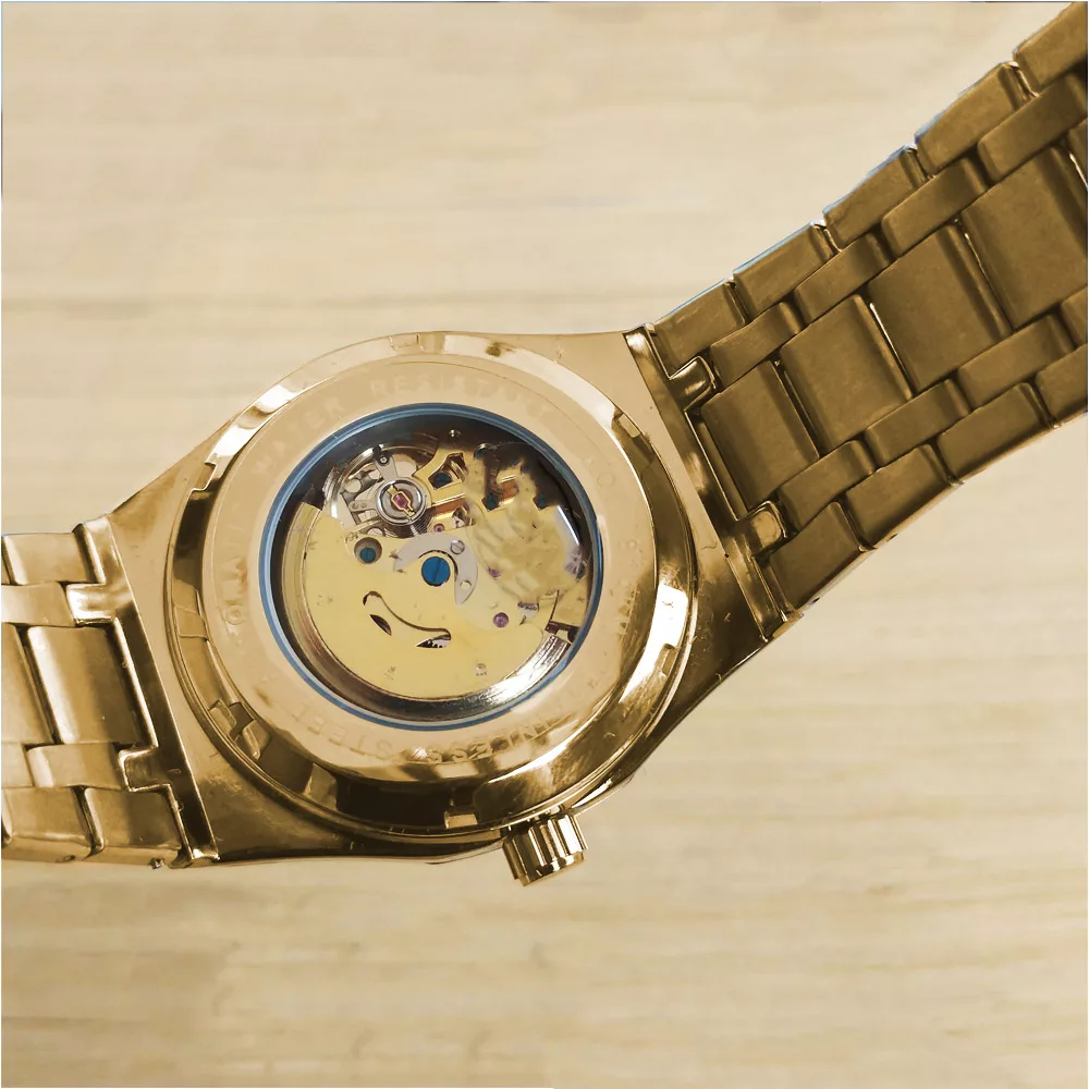 ساعت مچی عقربه‌ای اتوماتیک مردانه مدل نبضی کوکی کد ROX54