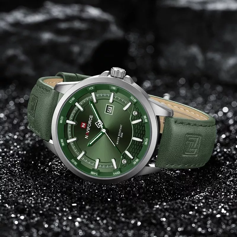 ساعت مچی عقربه‌ای کوارتز مردانه نیوی فورس مدل NF9248-SGNGN