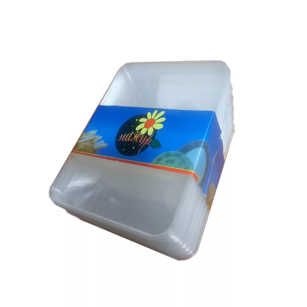 ظرف نگهدارنده طب پلاستیک کد 675 مجموعه 10 عددی