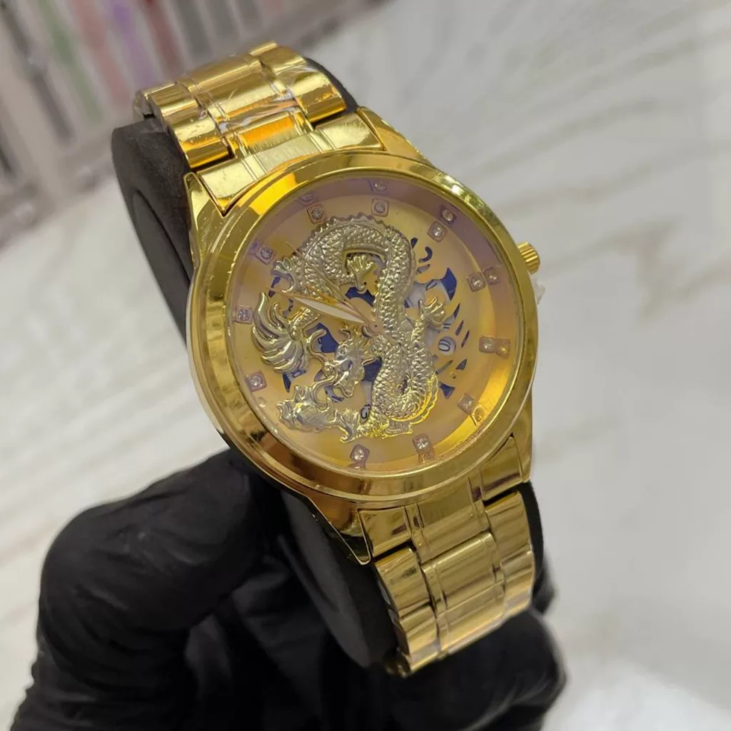 ساعت مچی عقربه‌ای کوارتز مردانه مدل دراگون کد 2