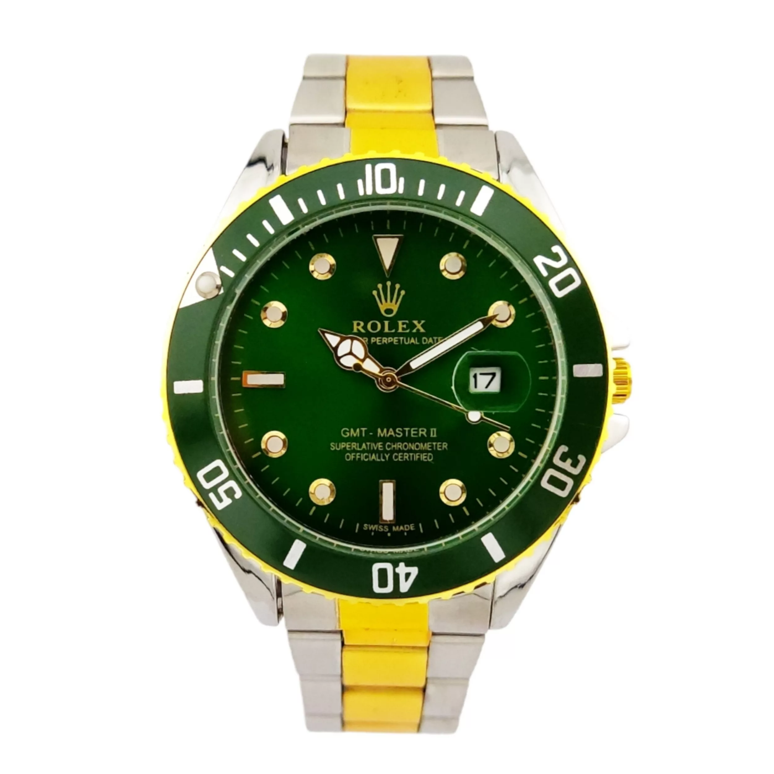 ساعت مچی عقربه‌ای مردانه مدل سابمارینر دیت جاست تقویمدار کد RLX-BL