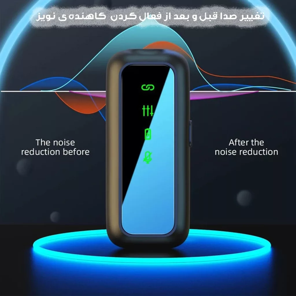 ست میکروفن بی سیم لومیز مدل SX6-2MC با درگاه اتصال لایتنینگ