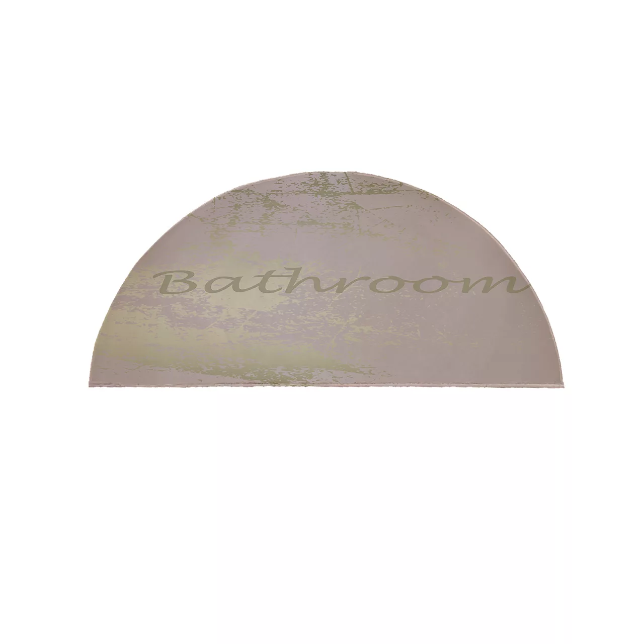 پادری مدل نیم دایره طرح حمام کد 8715 سایز 90×45 سانتی متر