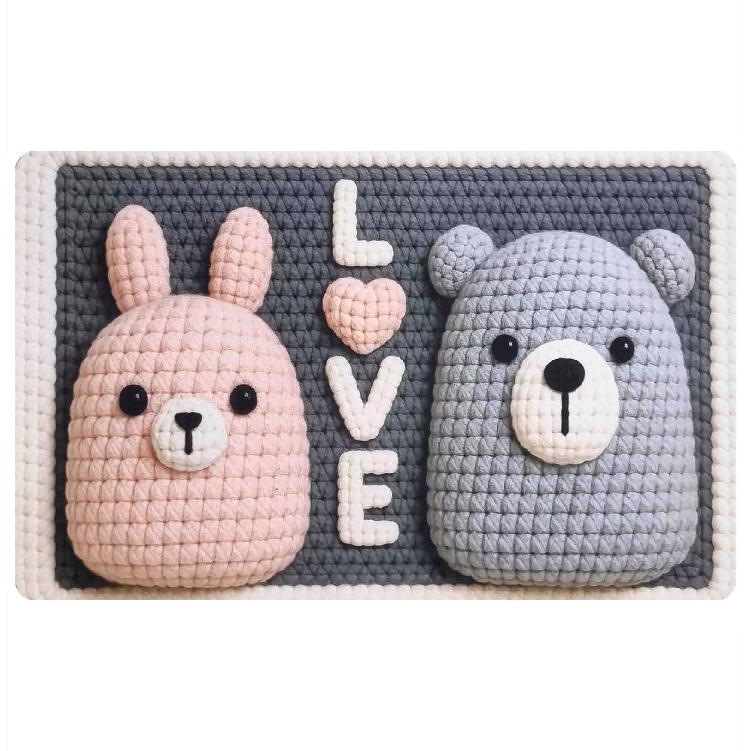 پادری طرح ترک استپ‌دار کد Sp.1105 سایز 70x50x0.5 سانتی‌متر مناسب برای فضای داخلی