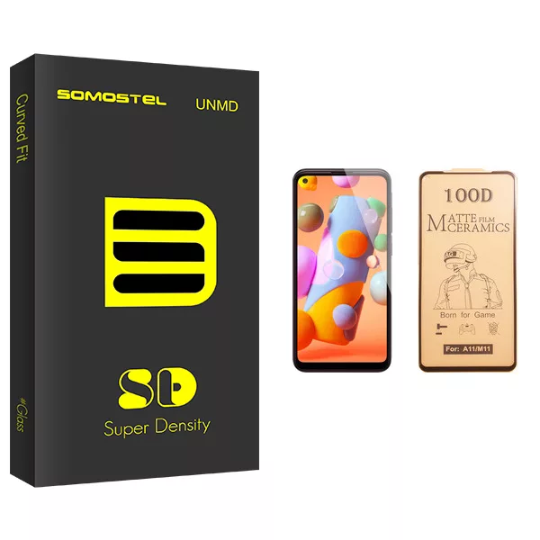 محافظ صفحه نمایش سرامیکی سوماستل مدل SD Glass مناسب برای گوشی موبایل سامسونگ Galaxy A11