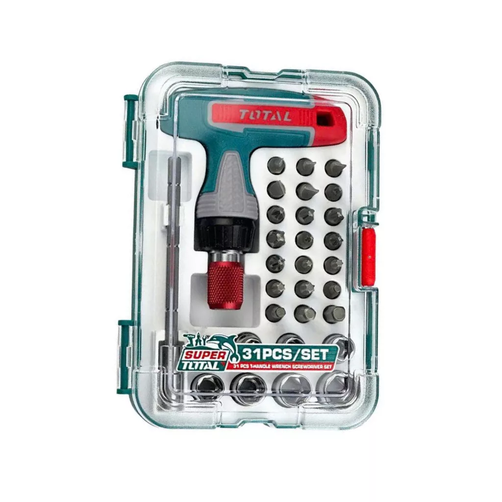 پیچگوشتی ست توتال مدل TACSD30316 بسته 31 عددی