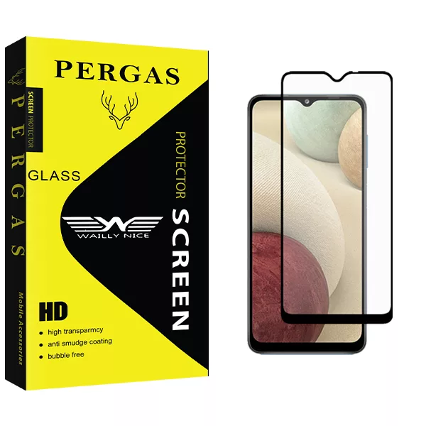 محافظ صفحه نمایش سرامیکی مات وایلی نایس مدل Pergas Glass مناسب برای گوشی موبایل سامسونگ Galaxy A12 Nacho