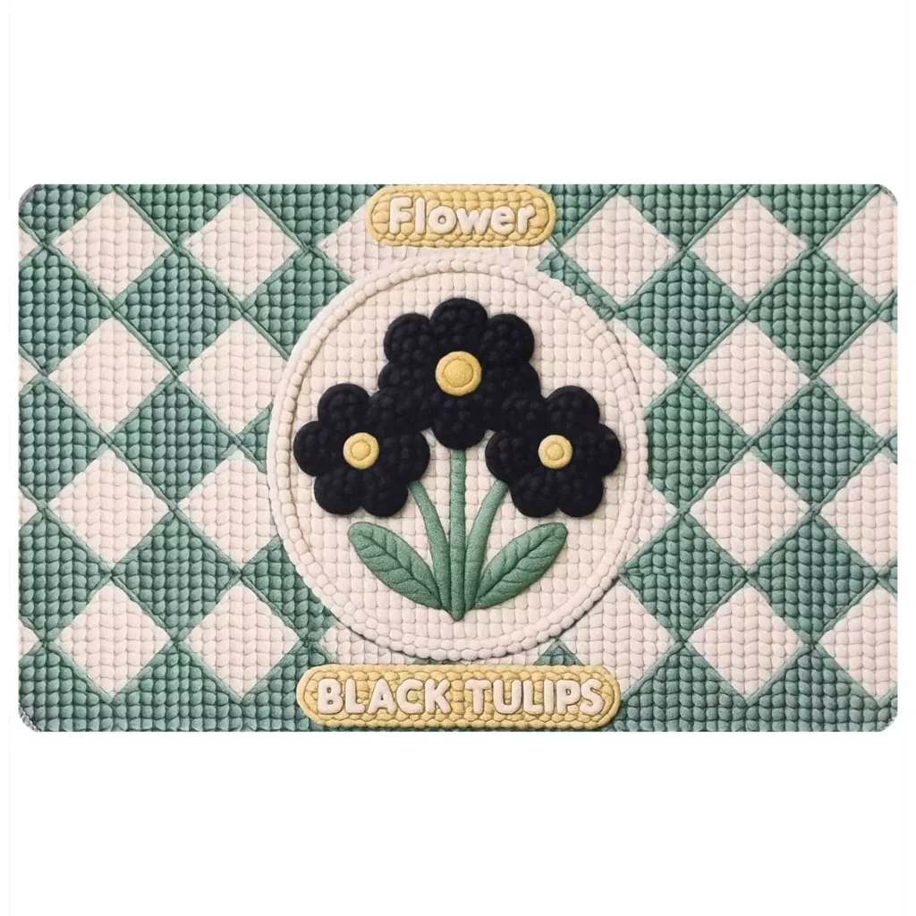 پادری طرح ترک استپ‌دار کد Sp.1103 سایز 70x50x0.5 سانتی‌متر مناسب برای فضای داخلی