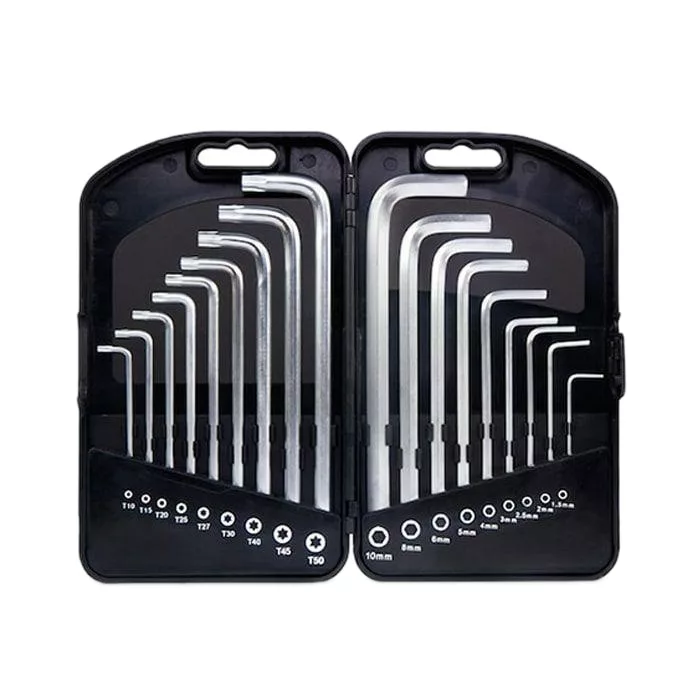 مجموعه 18 عددی آچار آلن و ستاره‌ای رونیکس مدل RON-2052