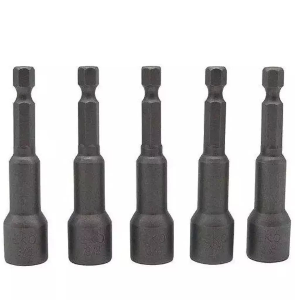 بکس شیروانی سر دریلی اکو مدل JMH سایز 3/8 میلی متر بسته 5 عددی