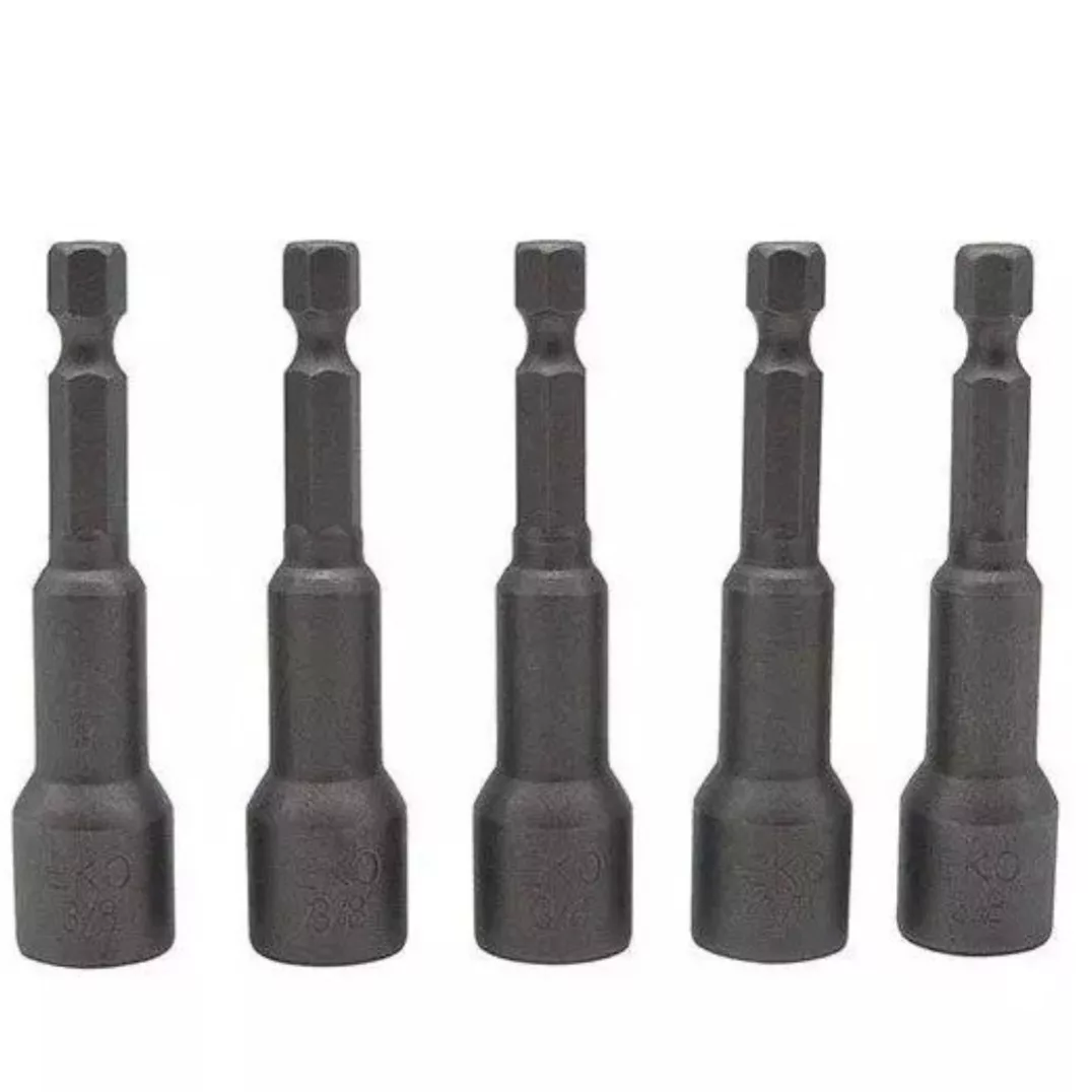 بکس شیروانی سر دریلی اکو مدل JMH سایز 3/8 میلی متر بسته 5 عددی