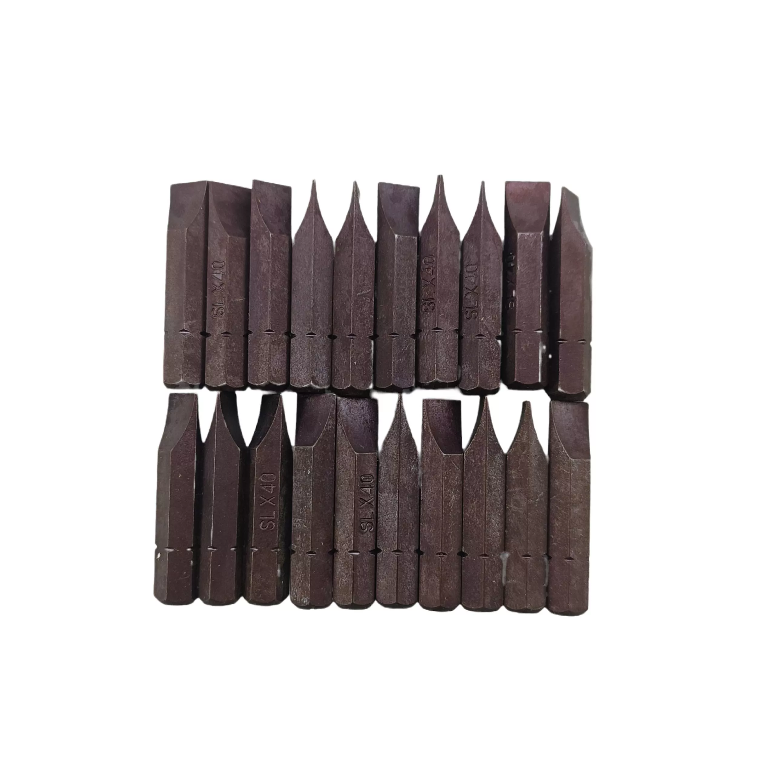 سری پیچ گوشتی چهارسو مدل PH2*40 بسته 20 عددی