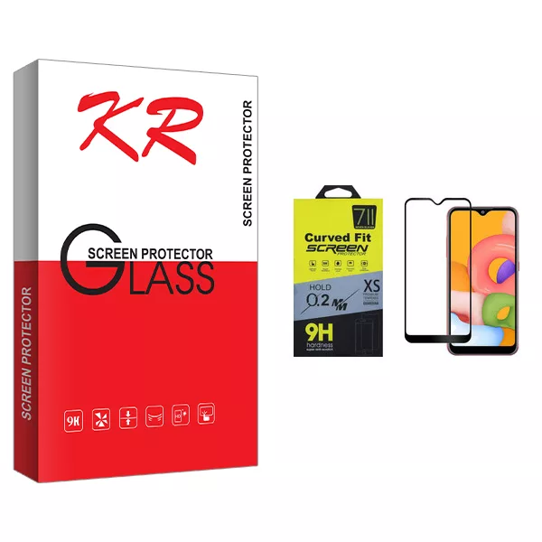 محافظ صفحه نمایش کی آر مدل +HD مناسب برای گوشی موبایل سامسونگ Galaxy A01