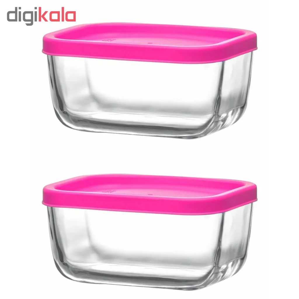 ظرف نگهدارنده لاو مدل CUBE کد 235 بسته 2 عددی