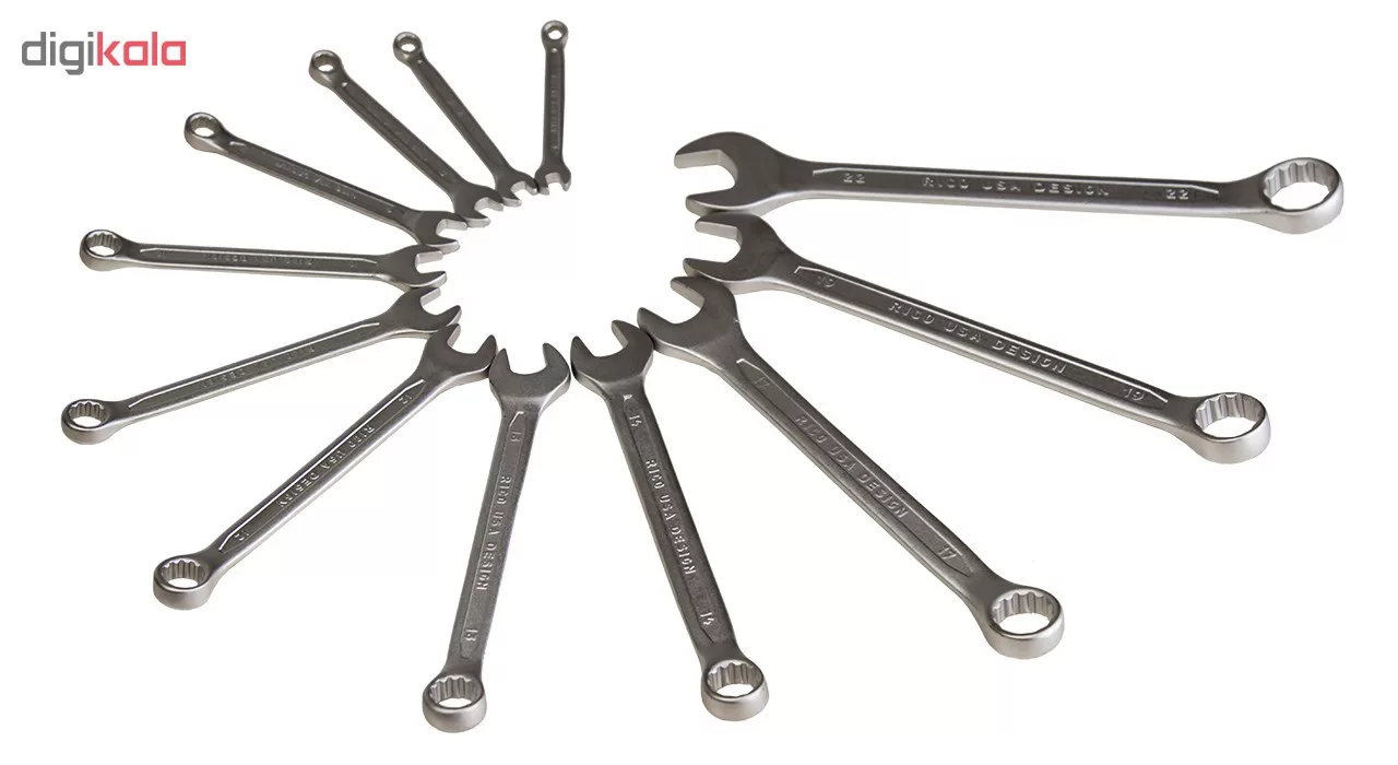 مجموعه 12 عددی آچار ریکو مدل AW-622