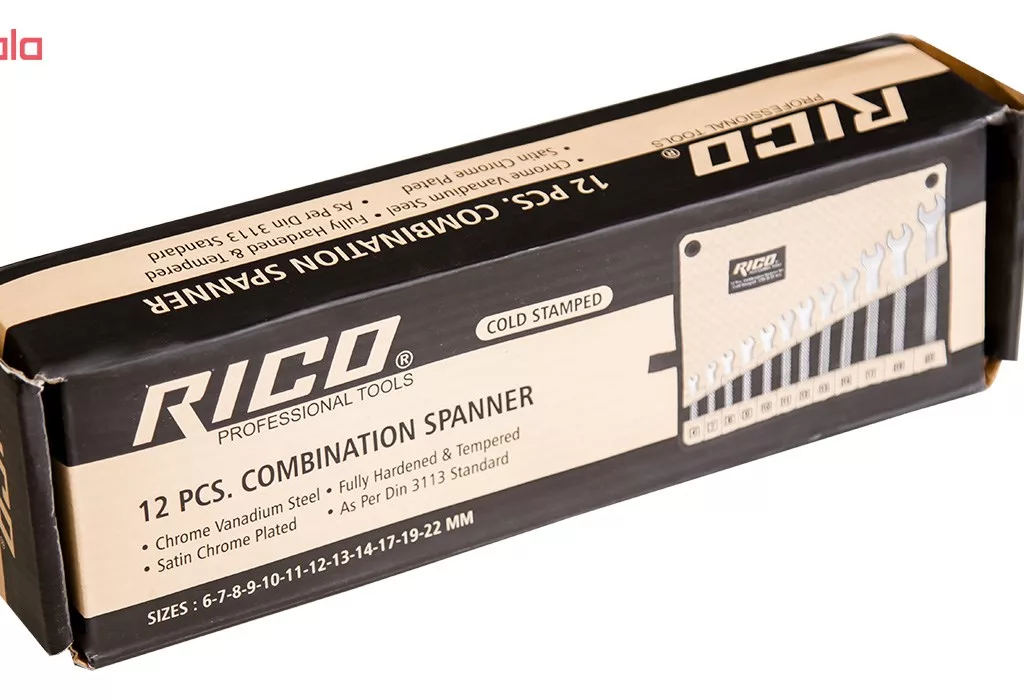 مجموعه 12 عددی آچار ریکو مدل AW-622