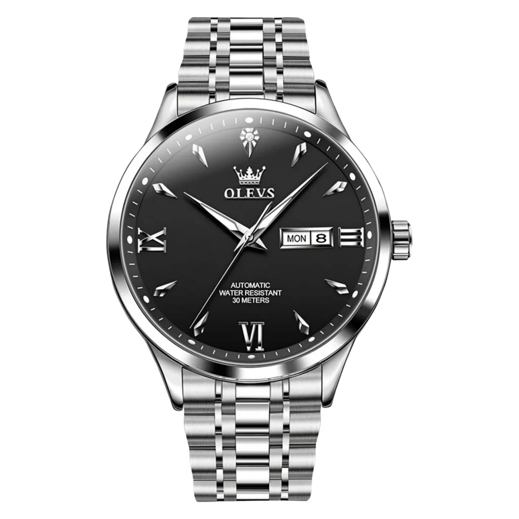 ساعت مچی عقربه‌ای کوارتز مردانه اُ لِوز مدل کلاسیک دی دیت کد 04