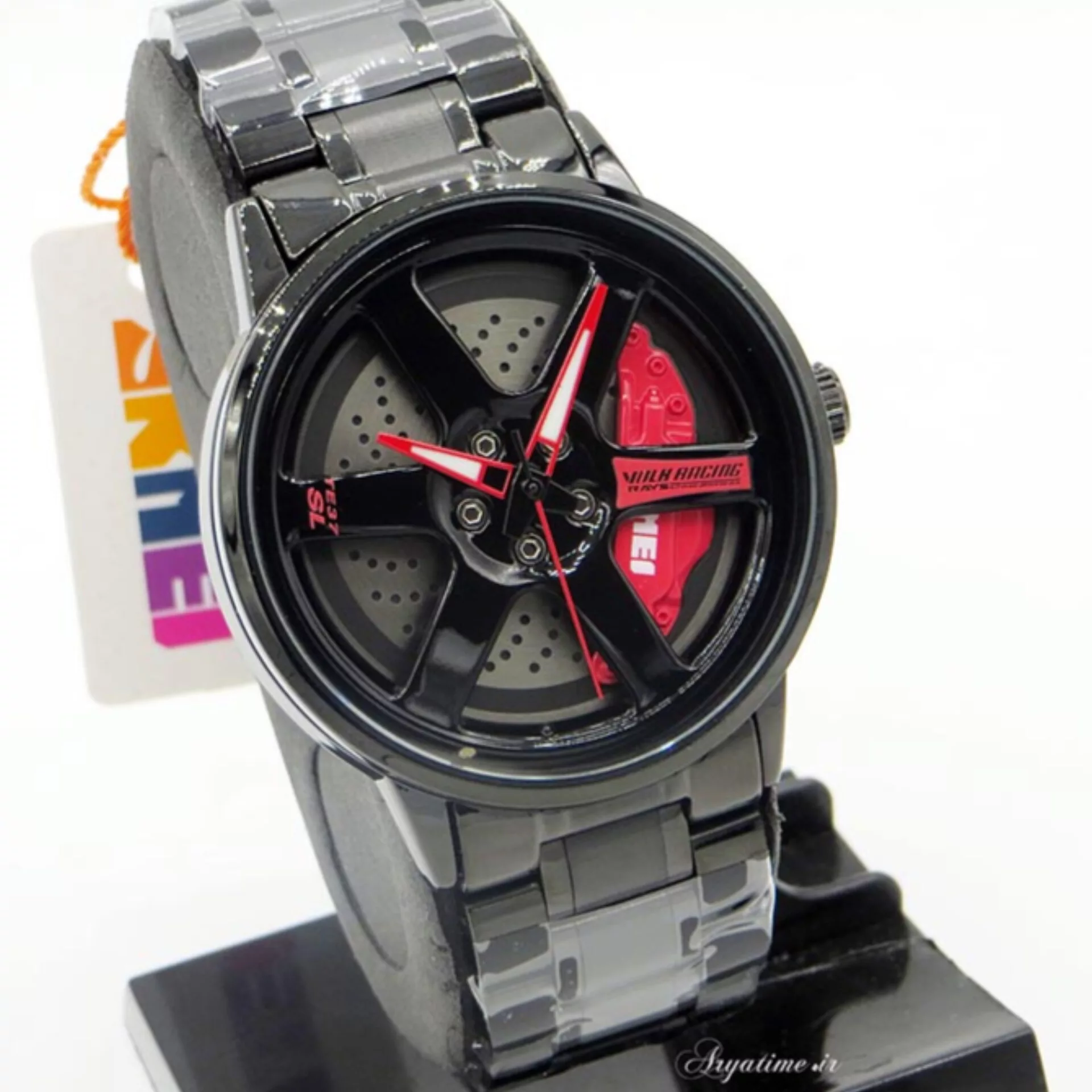 ساعت مچی عقربه‌ای مردانه اسکمی مدل رینگ چرخان