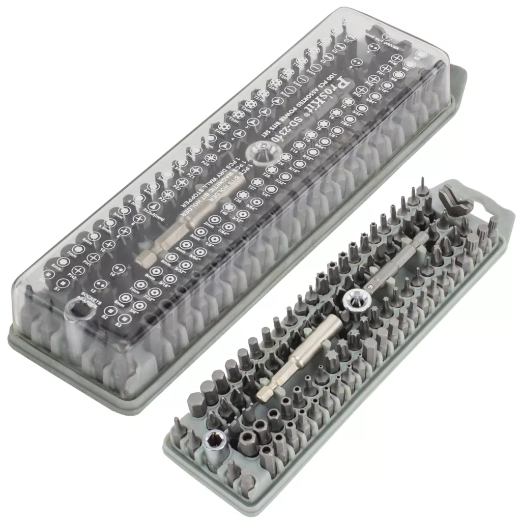 پیچ گوشتی و سری پیچ گوشتی پروسکیت مدل SD-2310 مجموعه 100 عددی